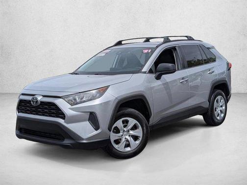 Silver Sky Metallic 2021 Toyota RAV4 LE