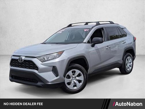 Silver Sky Metallic 2021 Toyota RAV4 LE