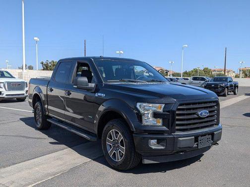 SHADOW BLACK 2017 Ford F-150 XLT
