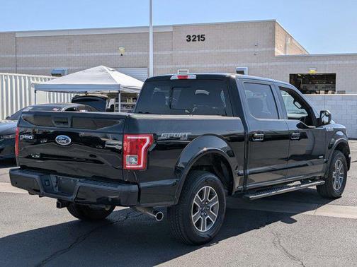 SHADOW BLACK 2017 Ford F-150 XLT