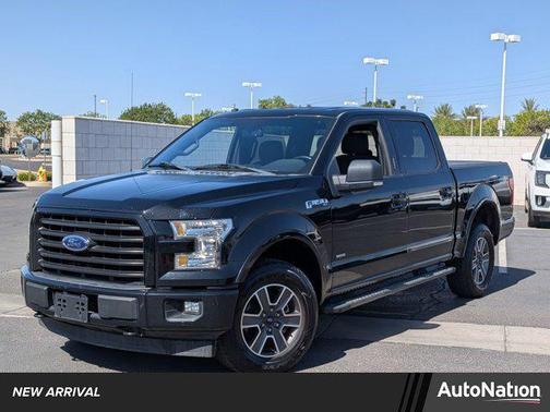 SHADOW BLACK 2017 Ford F-150 XLT