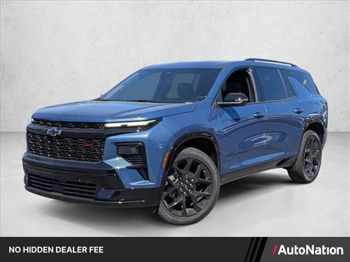 Lakeshore Blue Metallic 2026 Chevrolet Traverse RS