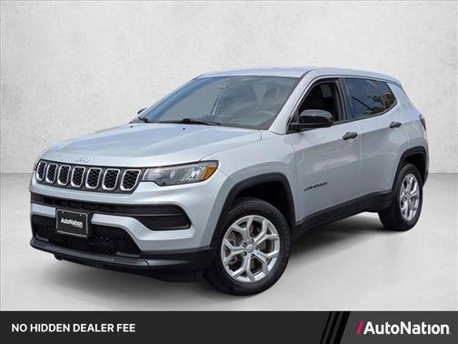 Silver Zynith Metallic Clearcoat 2024 Jeep Compass Sport