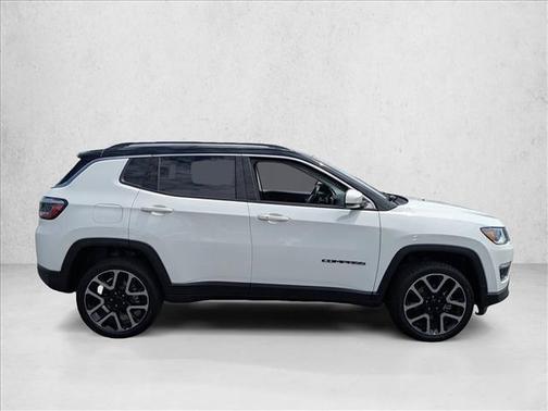 White Clearcoat 2018 Jeep Compass Limited