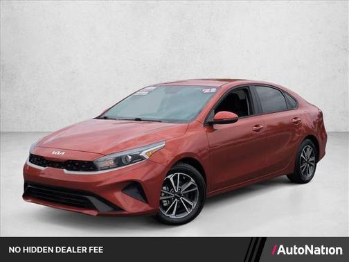 Fire Orange 2022 Kia Forte LXS