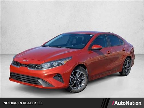 Fire Orange 2022 Kia Forte LXS