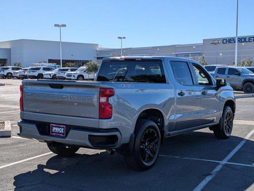 Sterling Gray Metallic 2024 Chevrolet Silverado 1500 Custom