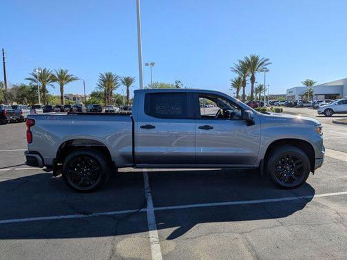 Sterling Gray Metallic 2024 Chevrolet Silverado 1500 Custom