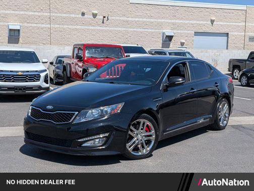 Ebony Black 2013 Kia Optima SX