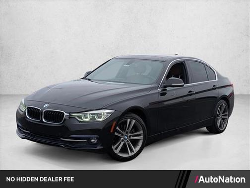 Black 2017 BMW 330 330i