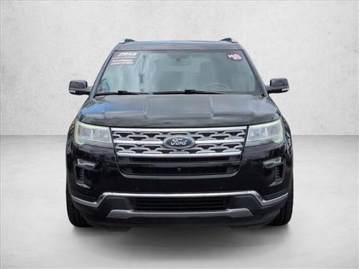 SHADOW BLACK 2018 Ford Explorer Limited