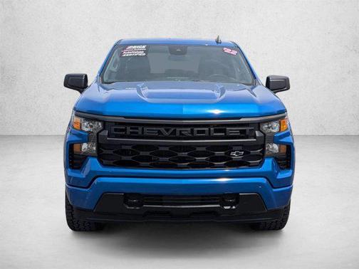 Glacier Blue Metallic 2022 Chevrolet Silverado 1500 Custom