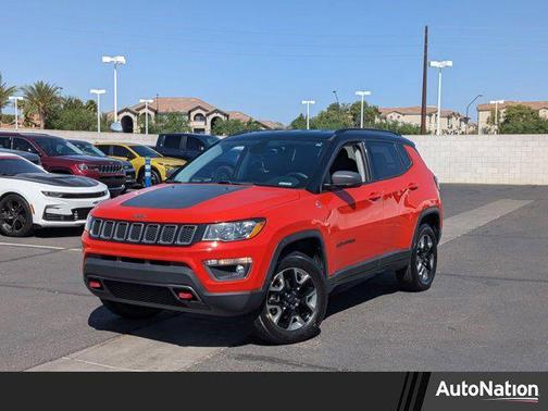 Spitfire Orange Clearcoat 2018 Jeep Compass Trailhawk