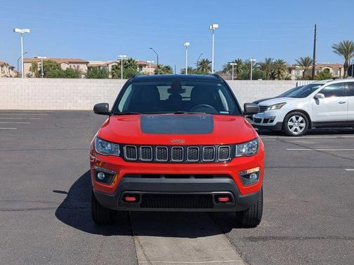 Spitfire Orange Clearcoat 2018 Jeep Compass Trailhawk
