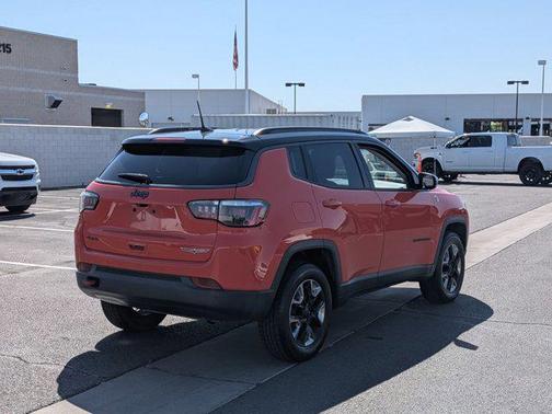 Spitfire Orange Clearcoat 2018 Jeep Compass Trailhawk