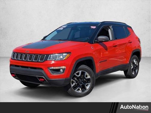 Spitfire Orange Clearcoat 2018 Jeep Compass Trailhawk