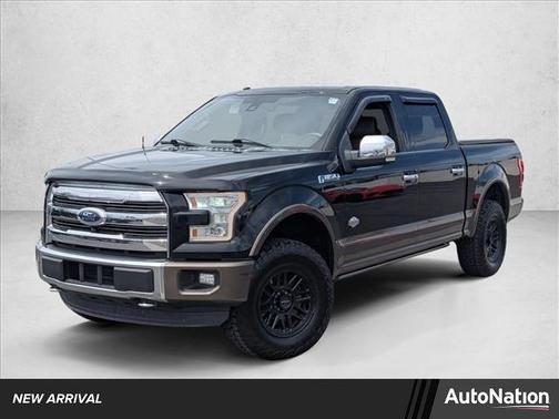 Shadow Black 2016 Ford F-150 King Ranch