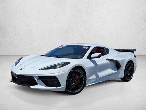 Arctic White 2022 Chevrolet Corvette Stingray w/1LT