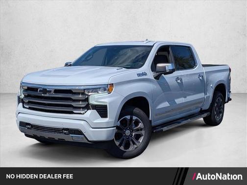 Polar White Tricoat 2026 Chevrolet Silverado 1500 High Country