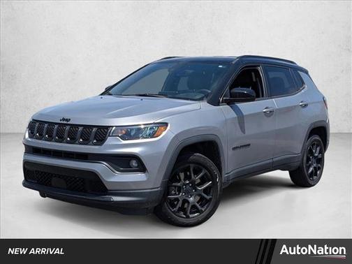 Billet Silver Metallic Clearcoat 2023 Jeep Compass Latitude