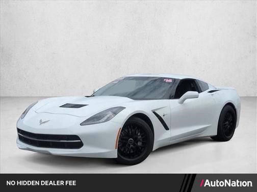 Arctic White 2016 Chevrolet Corvette Stingray