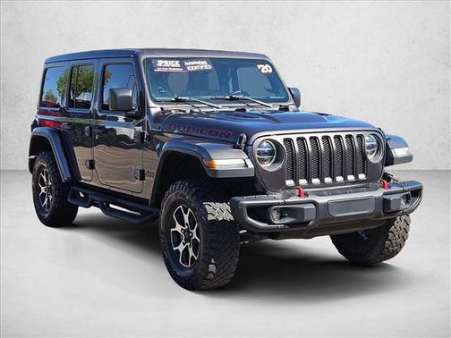 Granite Crystal Metallic Clearcoat 2020 Jeep Wrangler Unlimited Rubicon