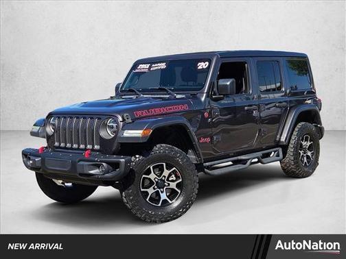 Granite Crystal Metallic Clearcoat 2020 Jeep Wrangler Unlimited Rubicon
