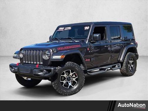 Granite Crystal Metallic Clearcoat 2020 Jeep Wrangler Unlimited Rubicon