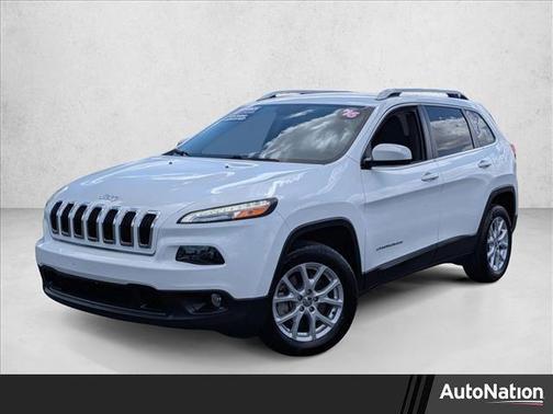 Bright White Clearcoat 2016 Jeep Cherokee Latitude