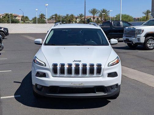 Bright White Clearcoat 2016 Jeep Cherokee Latitude