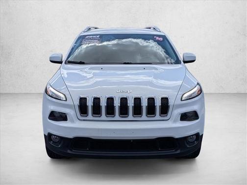 Bright White Clearcoat 2016 Jeep Cherokee Latitude