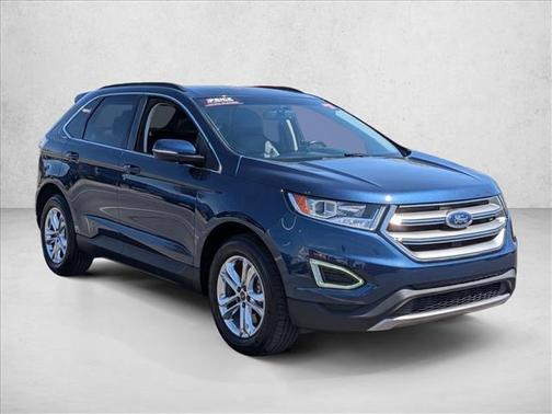 Blue Jeans Metallic 2017 Ford Edge SEL