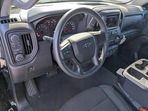 Black 2026 Chevrolet Silverado 1500 Custom Trail Boss