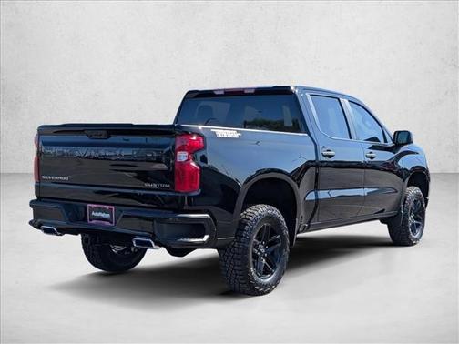 Black 2026 Chevrolet Silverado 1500 Custom Trail Boss