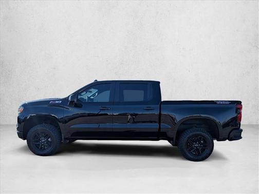 Black 2026 Chevrolet Silverado 1500 Custom Trail Boss