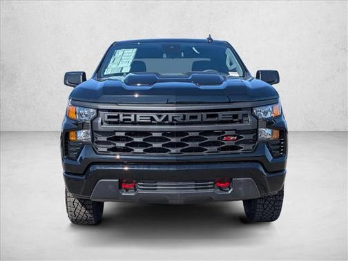 Black 2026 Chevrolet Silverado 1500 Custom Trail Boss