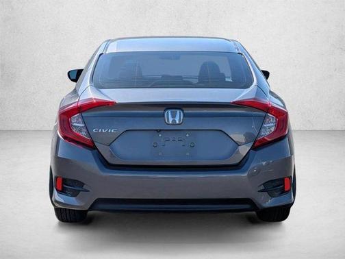 Modern Steel Metallic 2017 Honda Civic LX