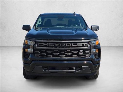 Black 2026 Chevrolet Silverado 1500 Custom