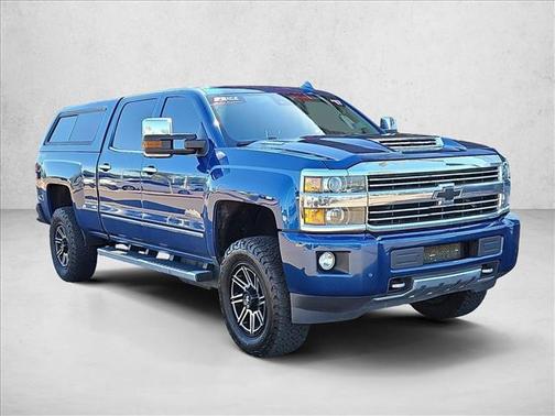 Deep Ocean Blue Metallic 2017 Chevrolet Silverado 2500 High Country