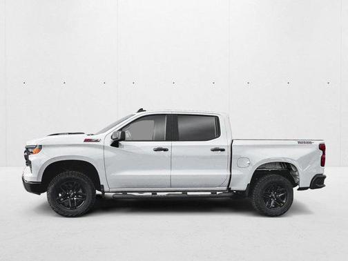 Summit White 2026 Chevrolet Silverado 1500 Custom Trail Boss