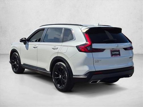 Platinum White Pearl 2025 Honda CR-V Hybrid Sport FWD