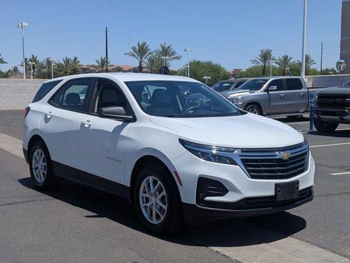 Summit White 2023 Chevrolet Equinox LS