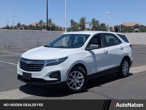 Summit White 2023 Chevrolet Equinox LS