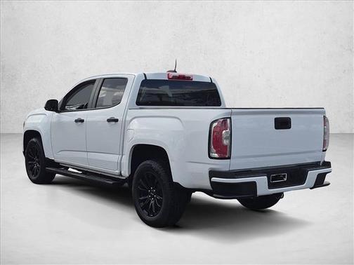 Summit White 2021 GMC Canyon Elevation Standard