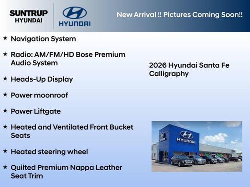 2026 Hyundai SANTA FE Calligraphy