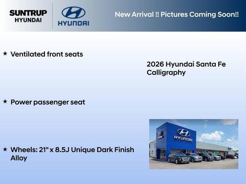 2026 Hyundai SANTA FE Calligraphy