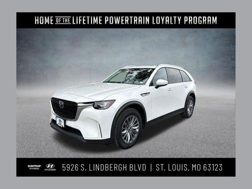 Rhodium White Premium 2024 Mazda CX-90 PHEV Preferred