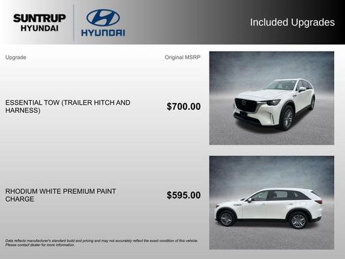 Rhodium White Premium 2024 Mazda CX-90 PHEV Preferred