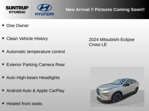 Alloy Silver Metallic 2024 Mitsubishi Eclipse Cross LE