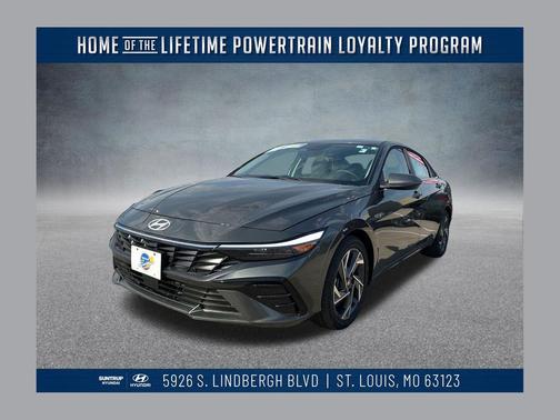 Amazon Gray 2025 Hyundai ELANTRA Limited